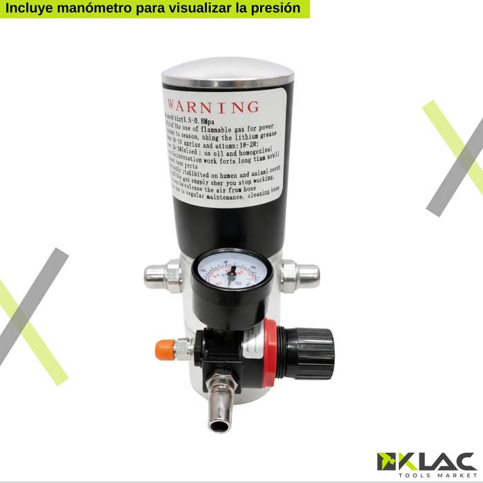 Engrasadora Manual Grasera Neumática 12l Profesional