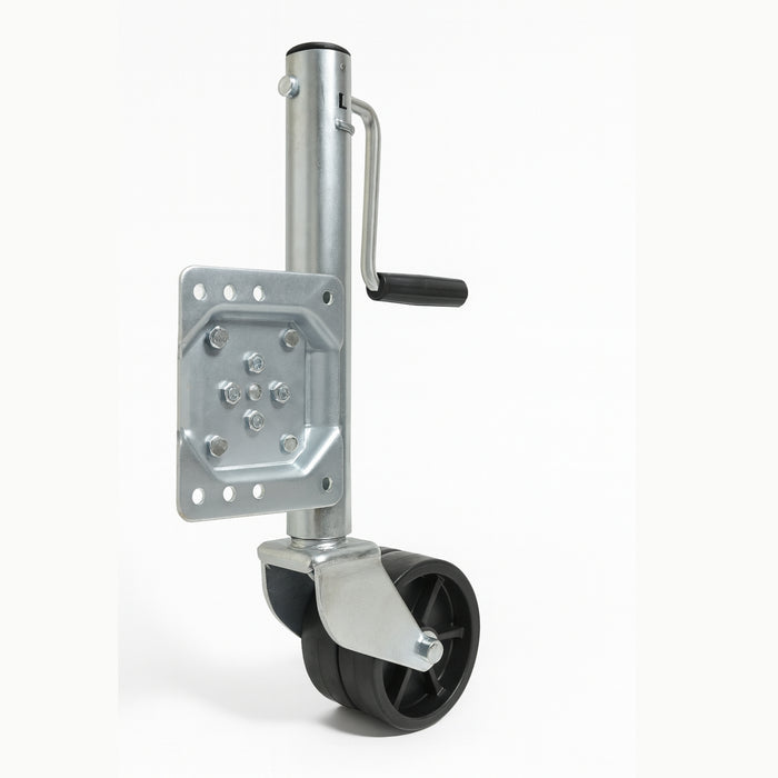 Pata Enganche Carro Arrastre Rueda Maniobrable Remolque