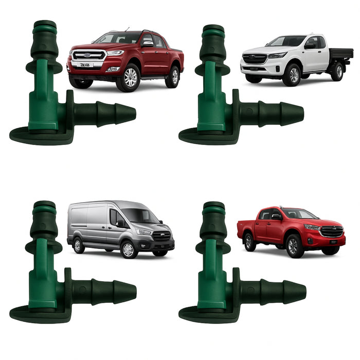 4 Retornos Inyectores Ford Ranger Mazda Bt50 Transit 3.2 2.2