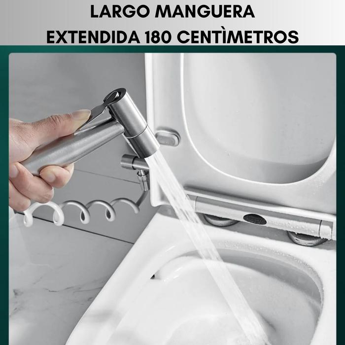 Ducha Bidet Árabe Kit Completo Inodoro Acero Inoxidable