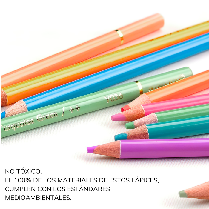 Set 120 Lápices De Dibujo Profesional Estuche Colores Dibujo Multicolor