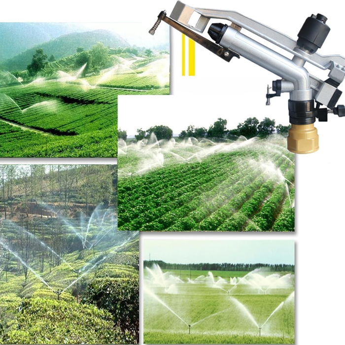 Pack 2 Cañón Aspersor Pelícano De Riego Agrícola 1-1/2 R-18-36m