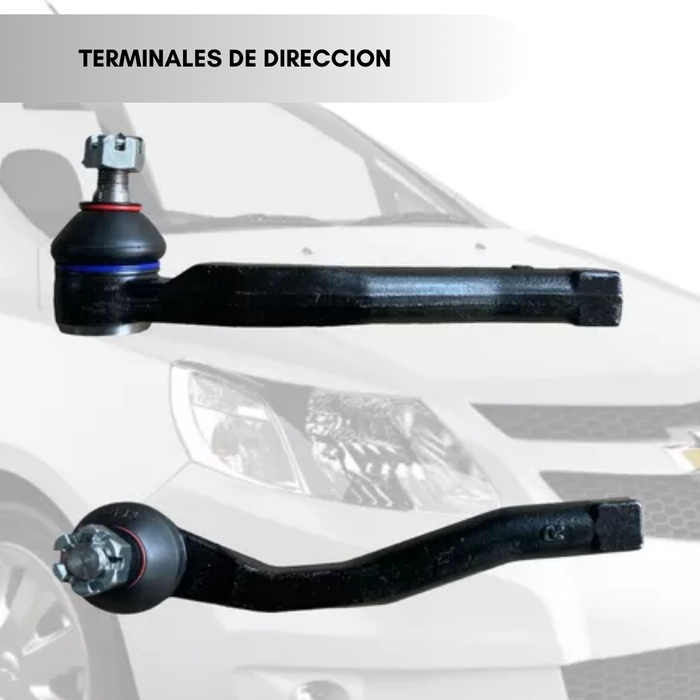 Cremallera Direccion Para Chevrolet Sail 11-17 + Terminales