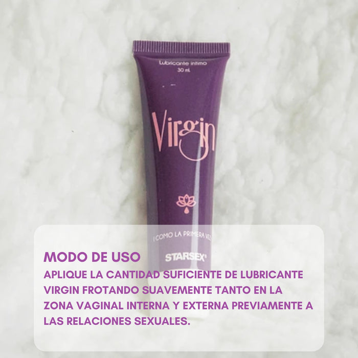 Lubricante Intimo Vaginal Virgin Starsex Estimulante 30ml