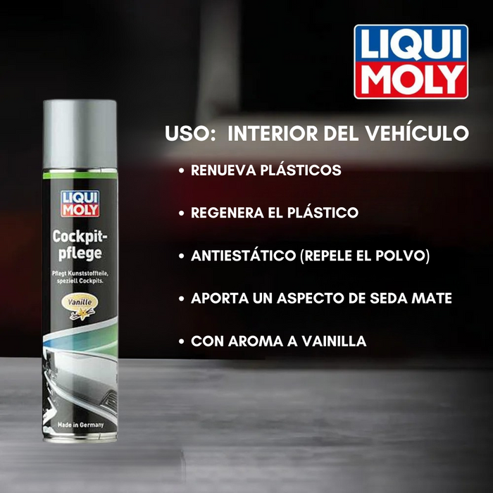 Spray Silicona Abrillantadora De Tableros Liquimoly 300ml