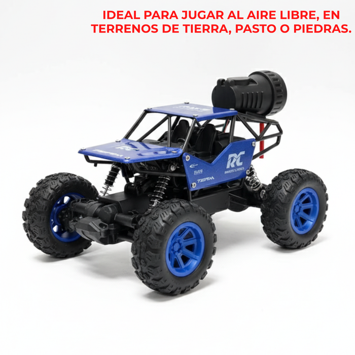 Auto Control Remoto Rock Crawler 2.4 1/18 Rc Humo 4x4 (Copia)