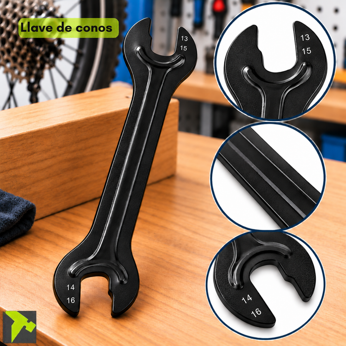 Kit Herramientas Bici Extractor Motor Corta Cadena Llave 8pcs