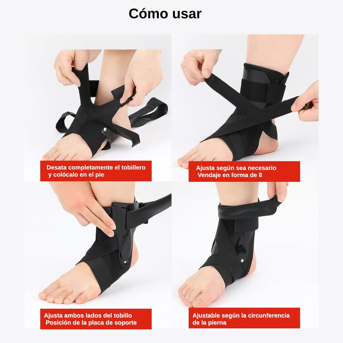 Tobillero Ajustable Y Transpirable Para Esguinces De Pie
