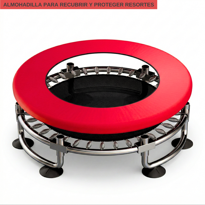 Trampolín Infantil Cama Elástica Para Niños Brincolín 140cm Rojo