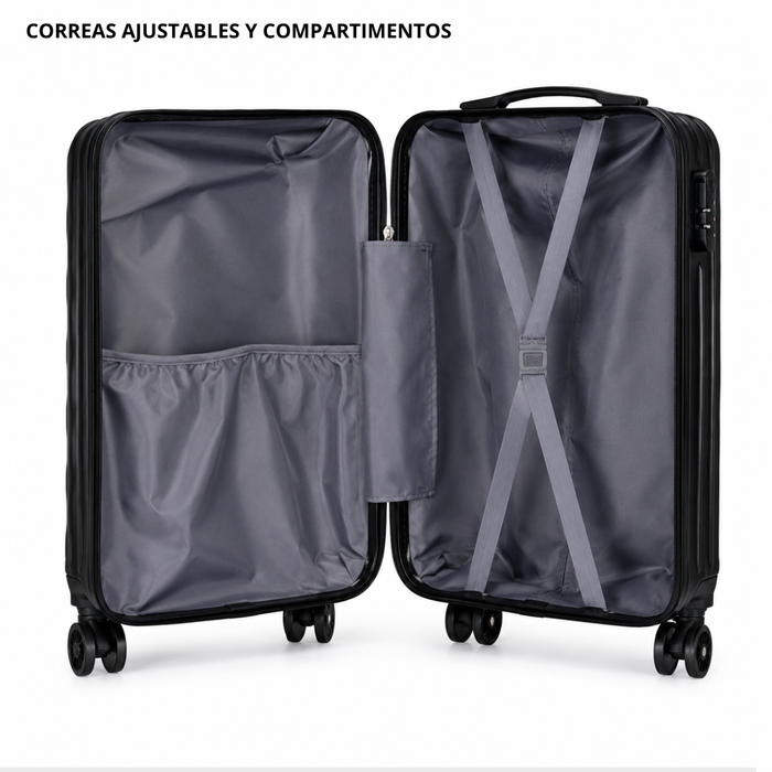 Maleta Cabina De 10 Kg Equipaje Chica Ruedas Viajes Avión