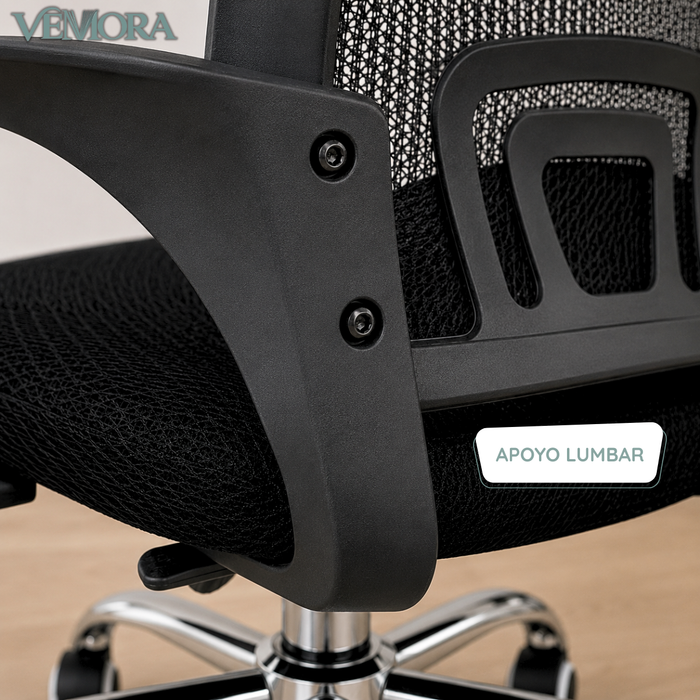 Silla De Escritorio Ergonómica Giratoria Regulable
