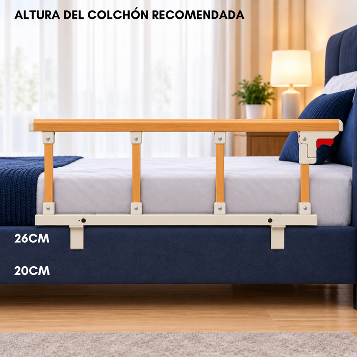 Baranda De Cama Lateral Anticaída Para Cuidado Adulto Mayor