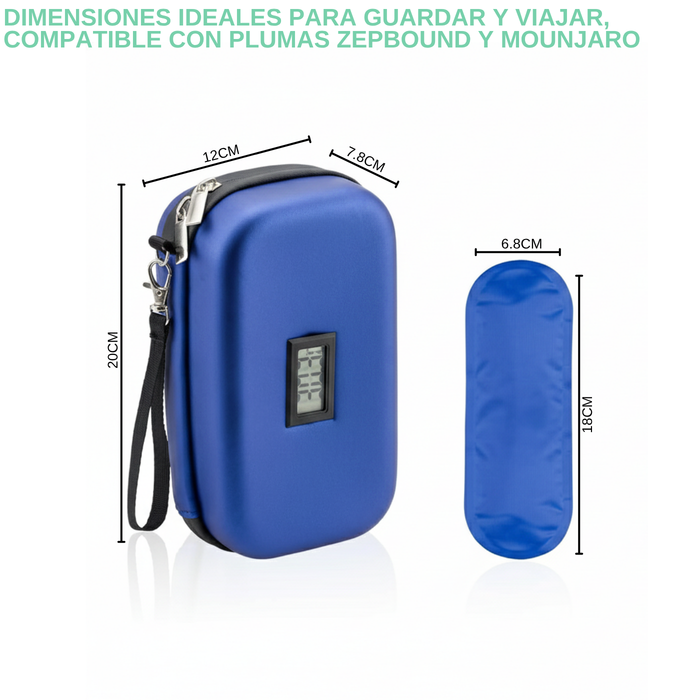 Estuche Cooler Porta Insulina Con Control De Temperatura