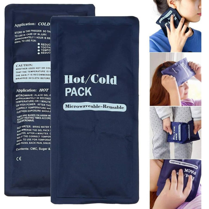 Gel Frio Calor Para Golpes Y Lesiones Terapia Reutilizable