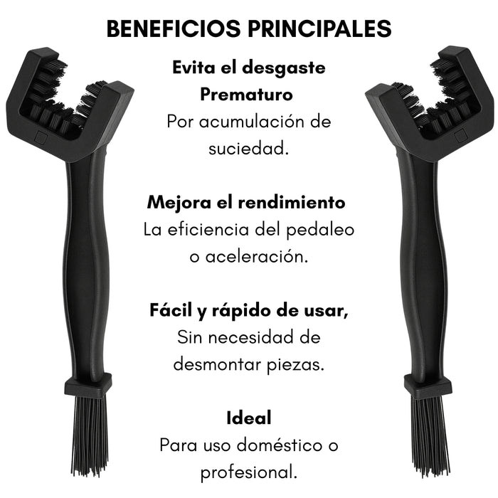 Cepillo Limpieza Cadena Transmisión Motos Y Bicicletas