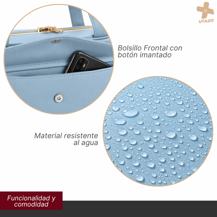 Cosmetiquero Neceser Bolso De Viaje Mujer Aseo Impermeable