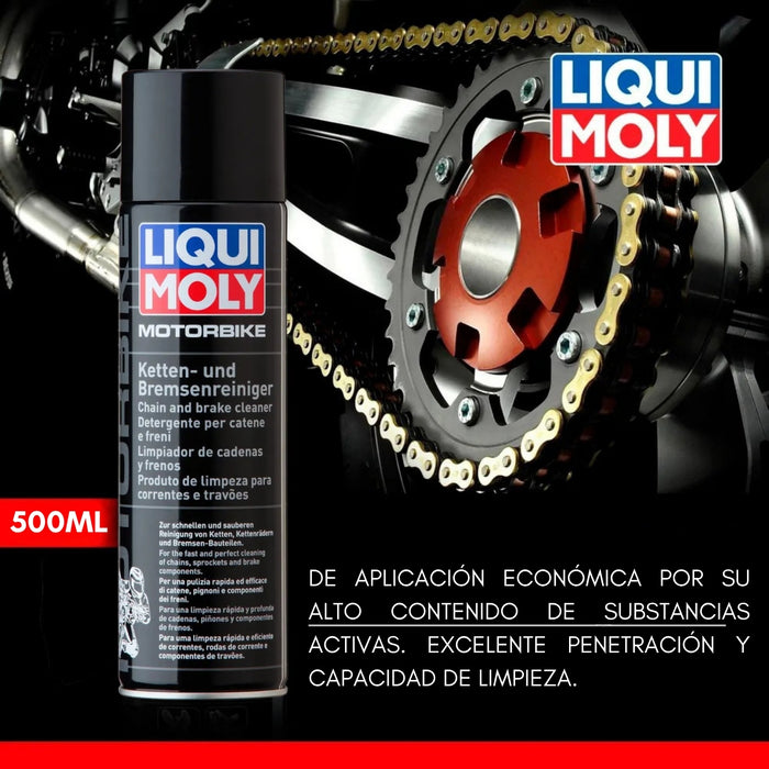 Pack Limpiador Cadenas Y Grasa Cadenas De Moto Liqui Moly