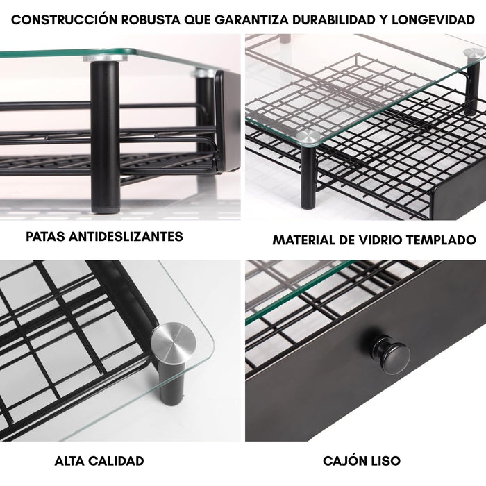 Porta Cápsulas Vidrio Para Café Nespresso 60 Unidades