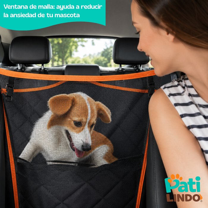 Lona Impermeable Para Perro Gato Funda Protectora De Auto Xl