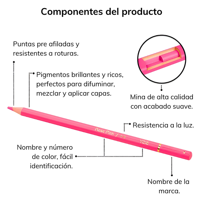 Set 120 Lápices De Dibujo Profesional Estuche Colores Dibujo Multicolor