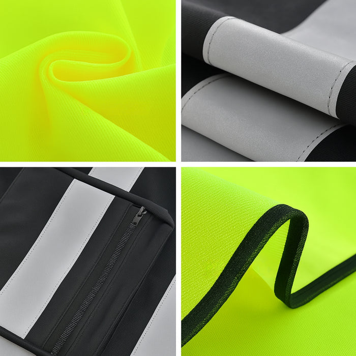 Chaleco Geólogo Ingeniero Reflectante Bolsillos Premium