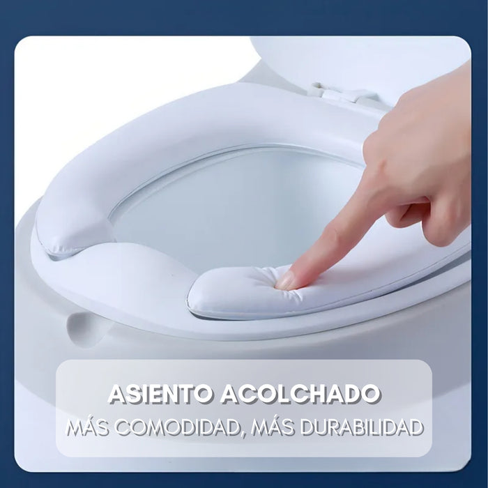 Pelela Inodoro Bacinica Con Sonido Baño Portátil Para Niños