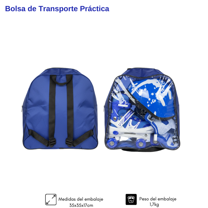 Patines Roller 4 Ruedas Ajustables Artísticos Para Niños