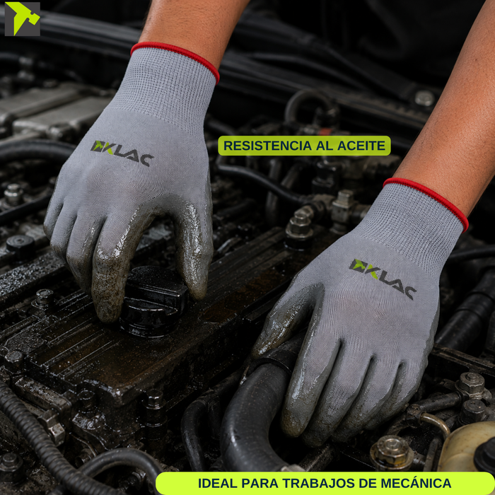 Guantes De Trabajo Multiproposito Seguridad Pack 12 Unid