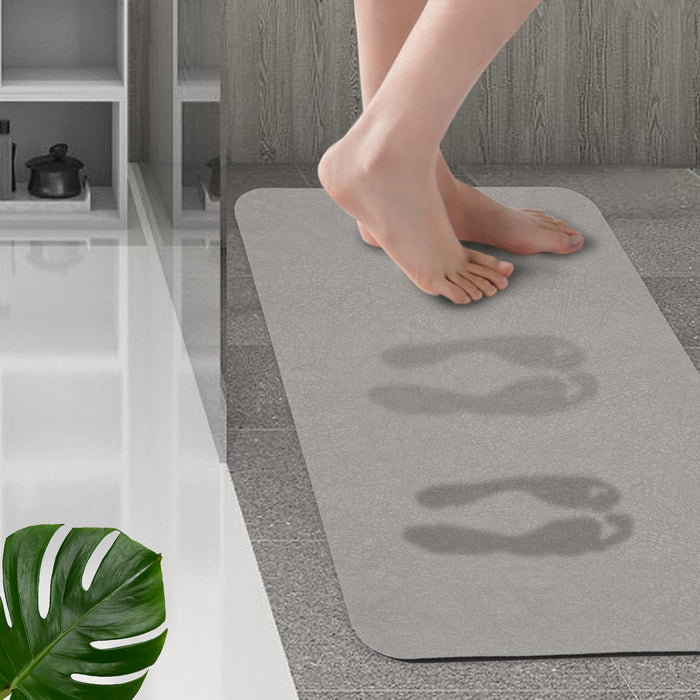 Tapete De Piedra De Diatomeas Secado Ultra Rápido 40x60cm