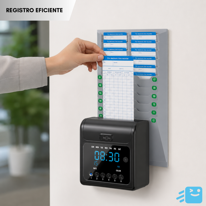Tarjetas Fichas Para Reloj Control Asistencia 300 Unidades