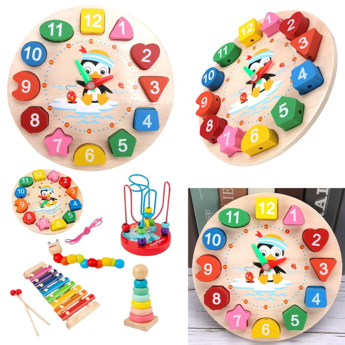 Juguetes Didácticos De Madera Para Niños Montessori