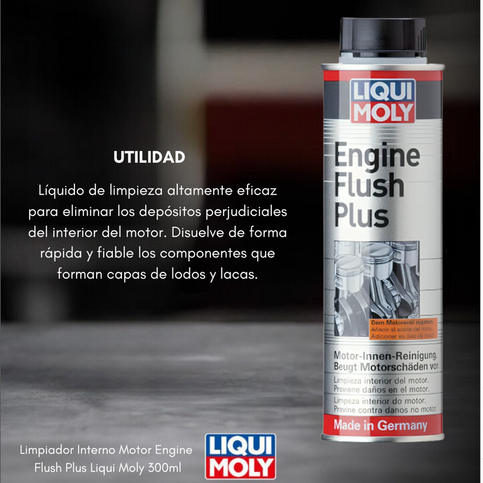 Limpiador Interno Motor Engine Flush Liquimoly 300ml X2