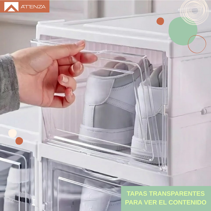 Zapatero Organizador 6 Niveles Cajonera Para Zapatos Estante