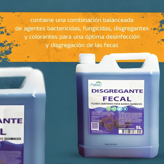 Disgregante Liquido Para Baño Químico Desodorizante 5lt