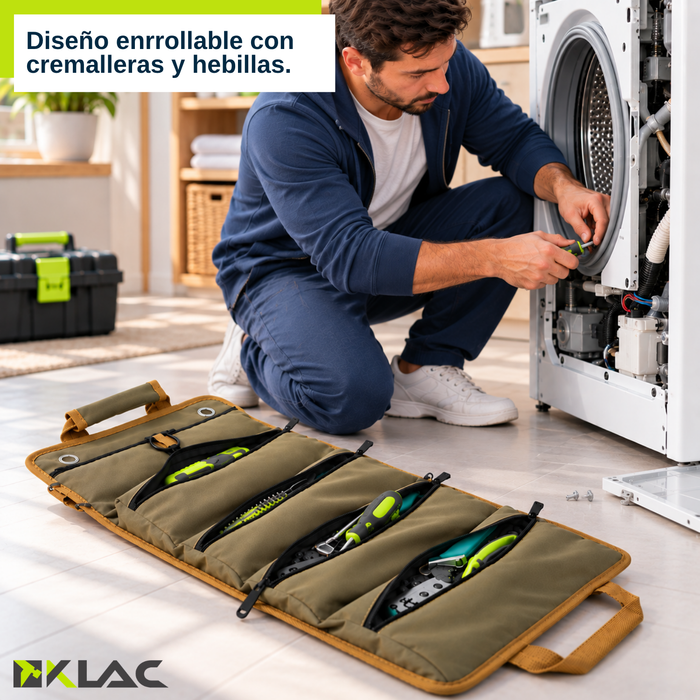 Bolso Organizador Herramientas Estuche Portátil Enrollable