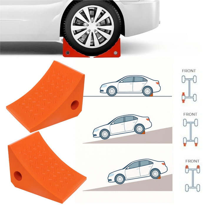 2 Cuña Para 5 Toneladas Usos Camiones Buses Camionetas Autos
