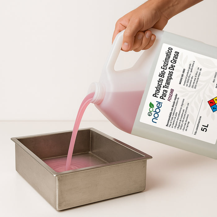 Limpiador Mantencion Trampa De Grasa Bioenzimatico 5 Lt