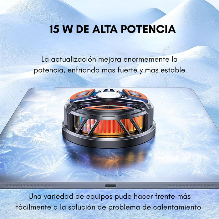 Ventilador Enfriador Cooler Para Movil Magnético Memo Cx08