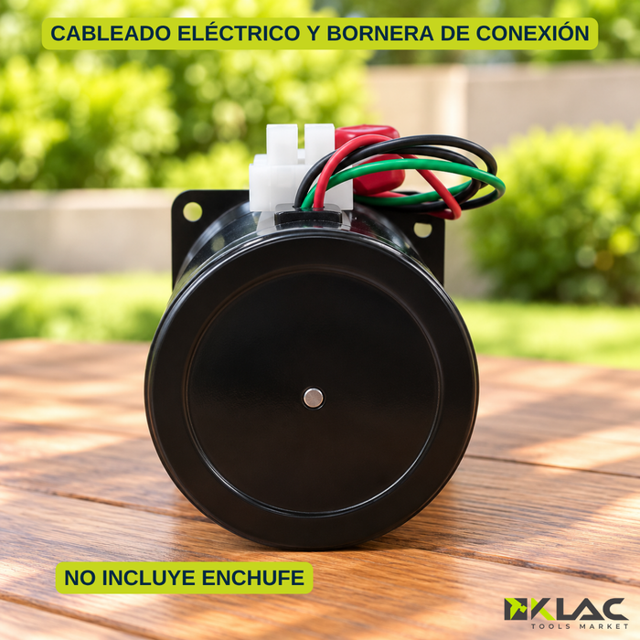 Motor Eléctrico Asador Parrilla Spiedo 30 Kg