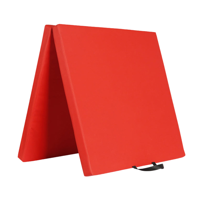 Colchoneta Deportiva Lona Oxford 100x50x5cm Pilates / Yoga Color Rojo