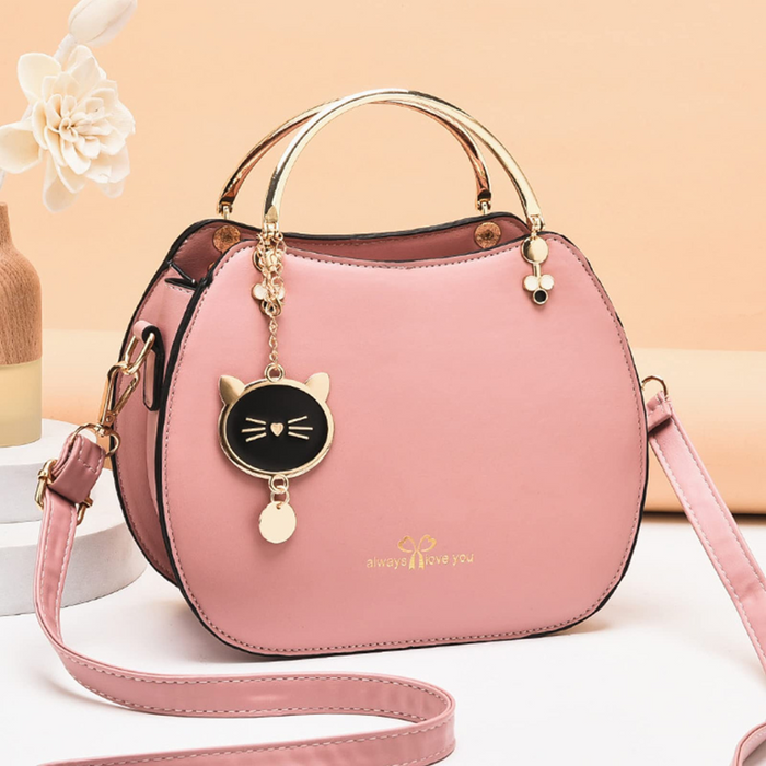 Bolso De Hombro Dama Mujer Bag Cat Bandolera Elegante