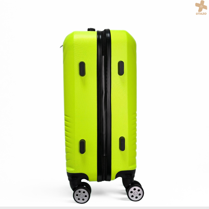 Maleta Utazo 10kg Cabina Abs 38x55x22cm Verde Limón