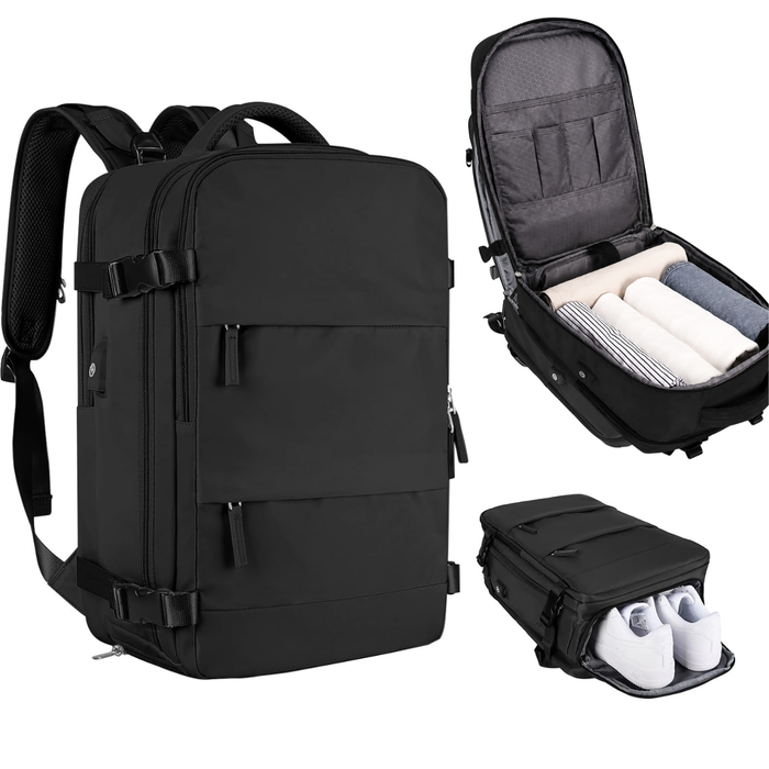 Mochila De Viaje Avión Multifuncional Gran Capacidad 30 Lts