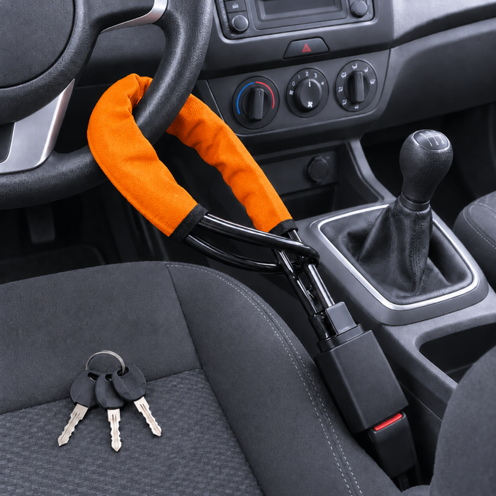 Traba Volante Auto Antirrobo Bloqueador Seguridad Universal