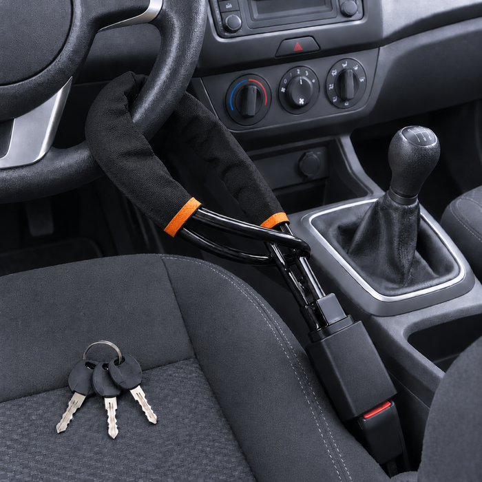 Traba Volante Auto Antirrobo Bloqueador Seguridad Universal