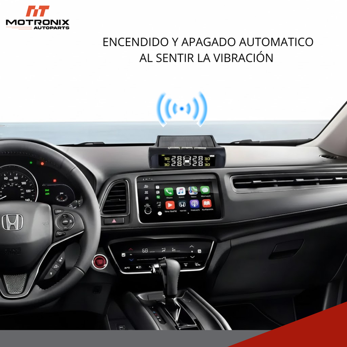 Sistema Monitoreo Presión De Neumáticos Medidor De Psi Auto
