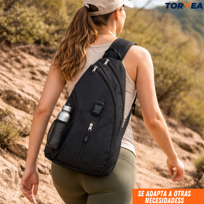 Bolso Padel Mochila Cruzada Tenis Raquetero Ajustable