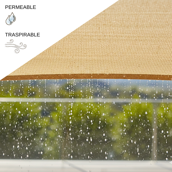 Carpa Toldo Vela Triangular 5x5x5m Sombra Exterior Anti Uv