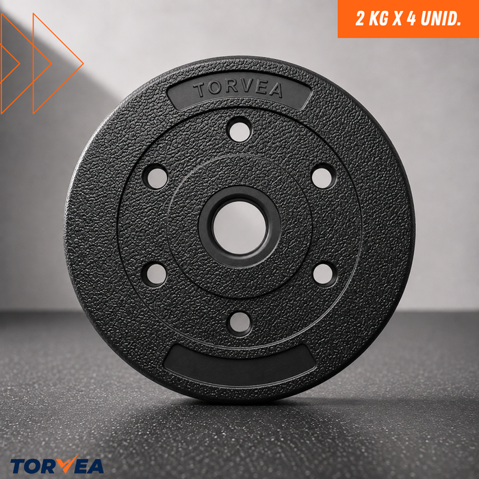Set Mancuernas Y Barra Ajustable 20kg Pesas Para Ejercicio