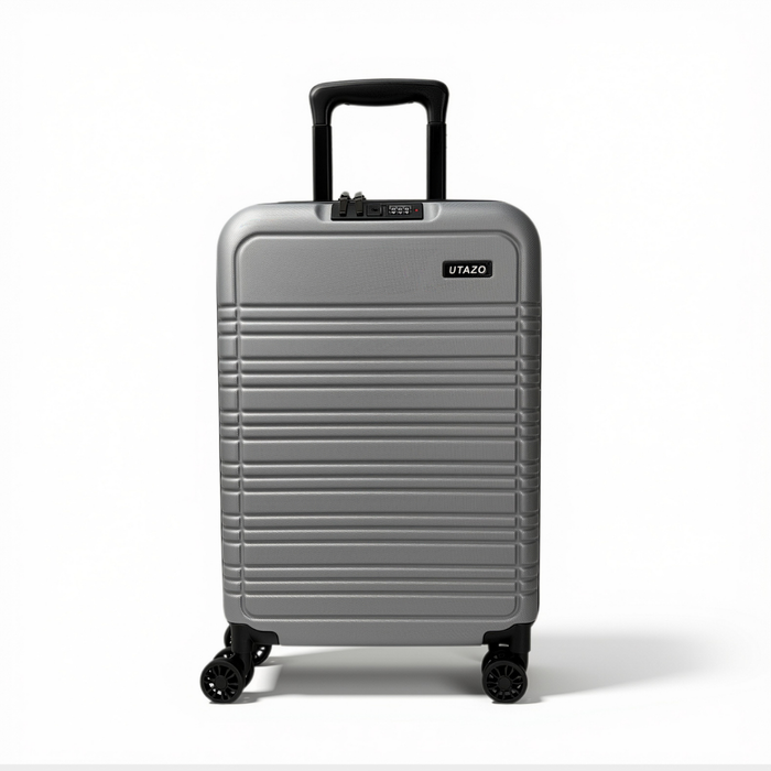 Maleta Cabina Expandible De Viaje Con Ruedas Y Candado 20 Gris